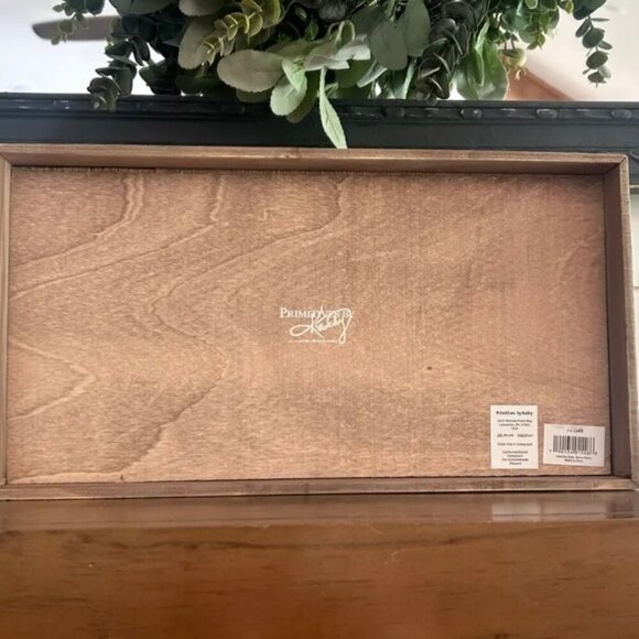 Primitives by Kathy SERVE TACOS Funny Kitchen Home Decor Wooden Shelf Sitter - Picture 3 of 3